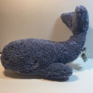 Jellycat Wilbur Whale plush whale